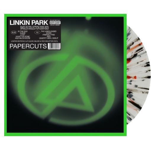 Linkin Park - Papercuts (Limited Edition 2-LP Clear, Black & Red Splatter Vinyl)