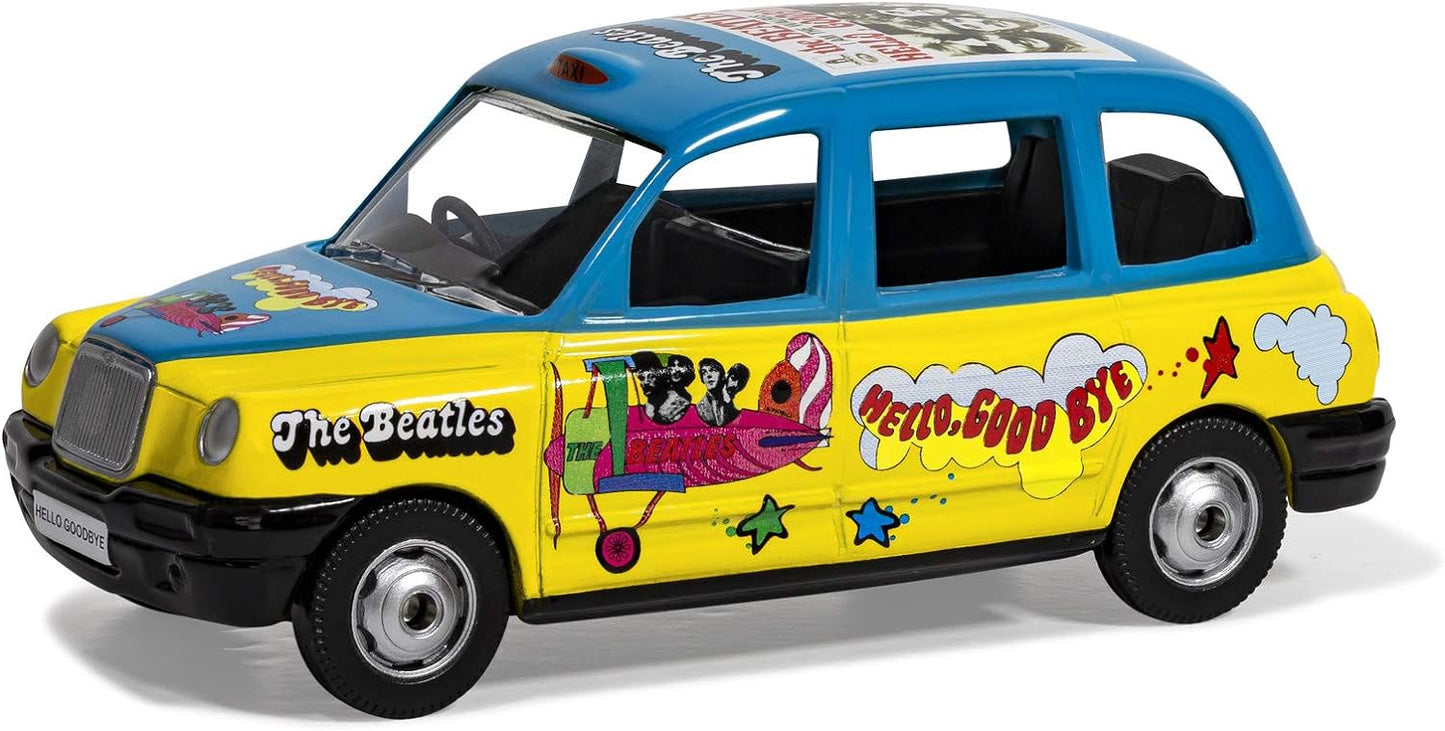 The Beatles London Taxi 'Hello, Goodbye' Die Cast 1:36 Scale