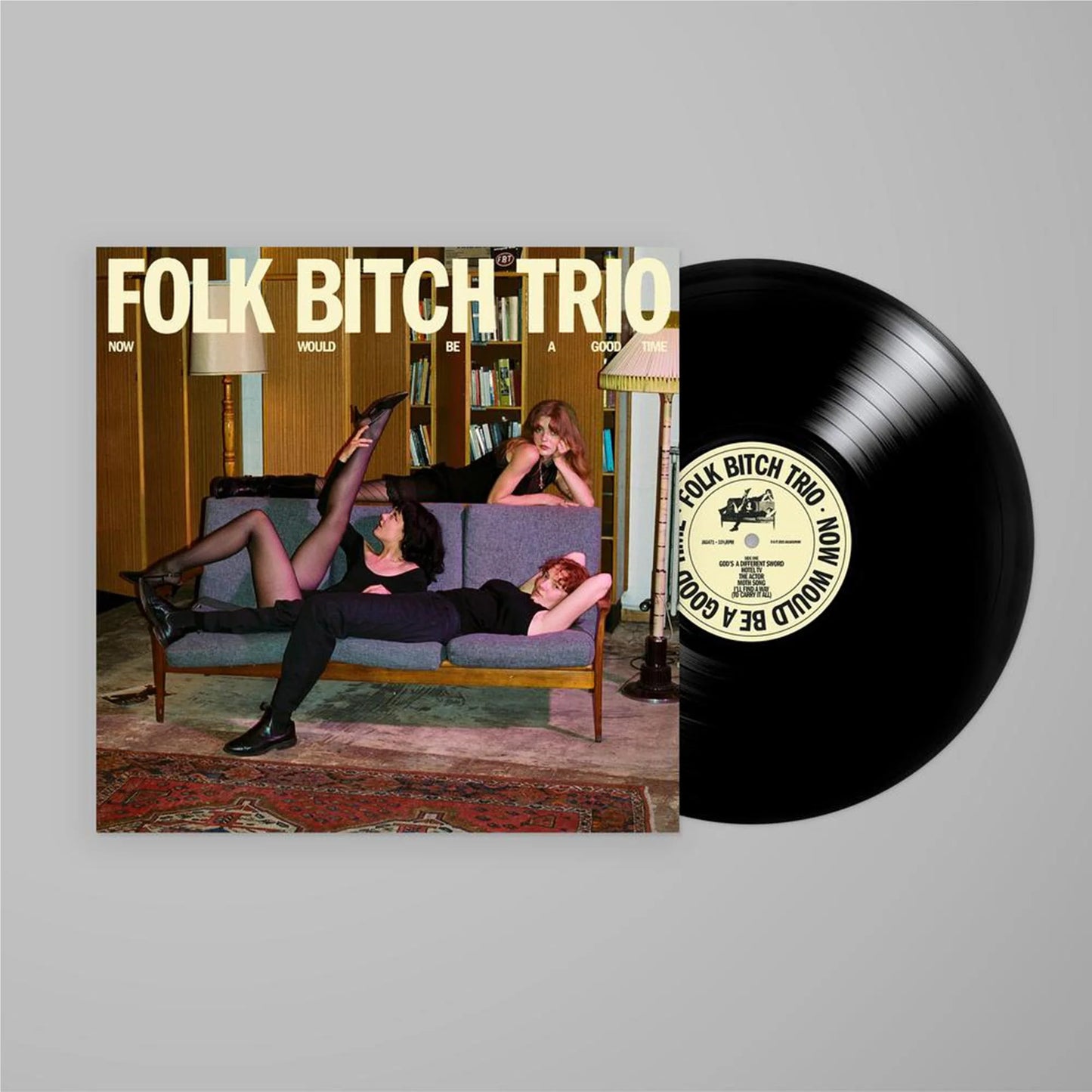 Folk Bitch Trio - Now Would Be A Good Time (LP)
