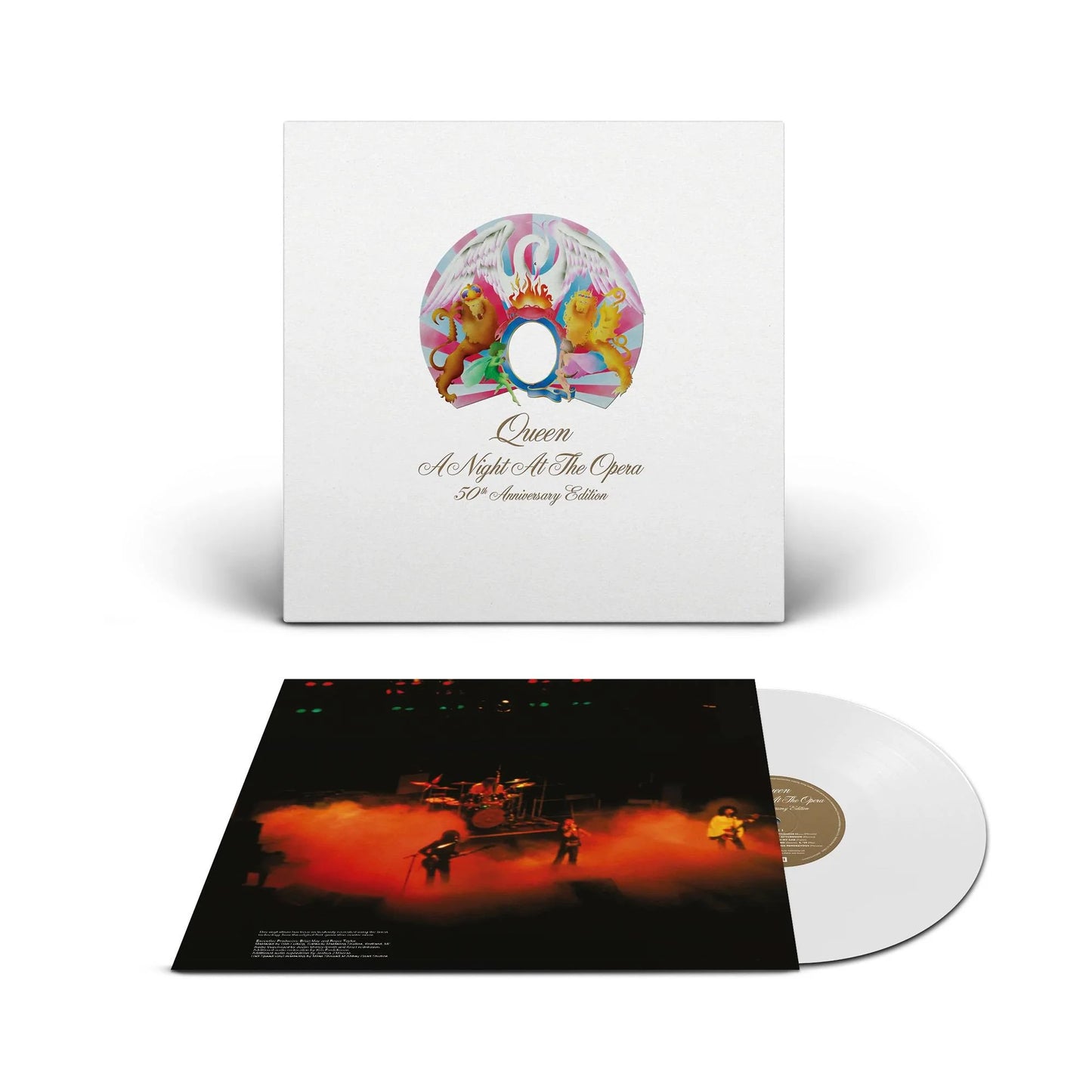Queen - A Night At The Opera (50th Anniversary Edition, 1/2 Speed Remastered, 180g Crystal Clear Vinyl)