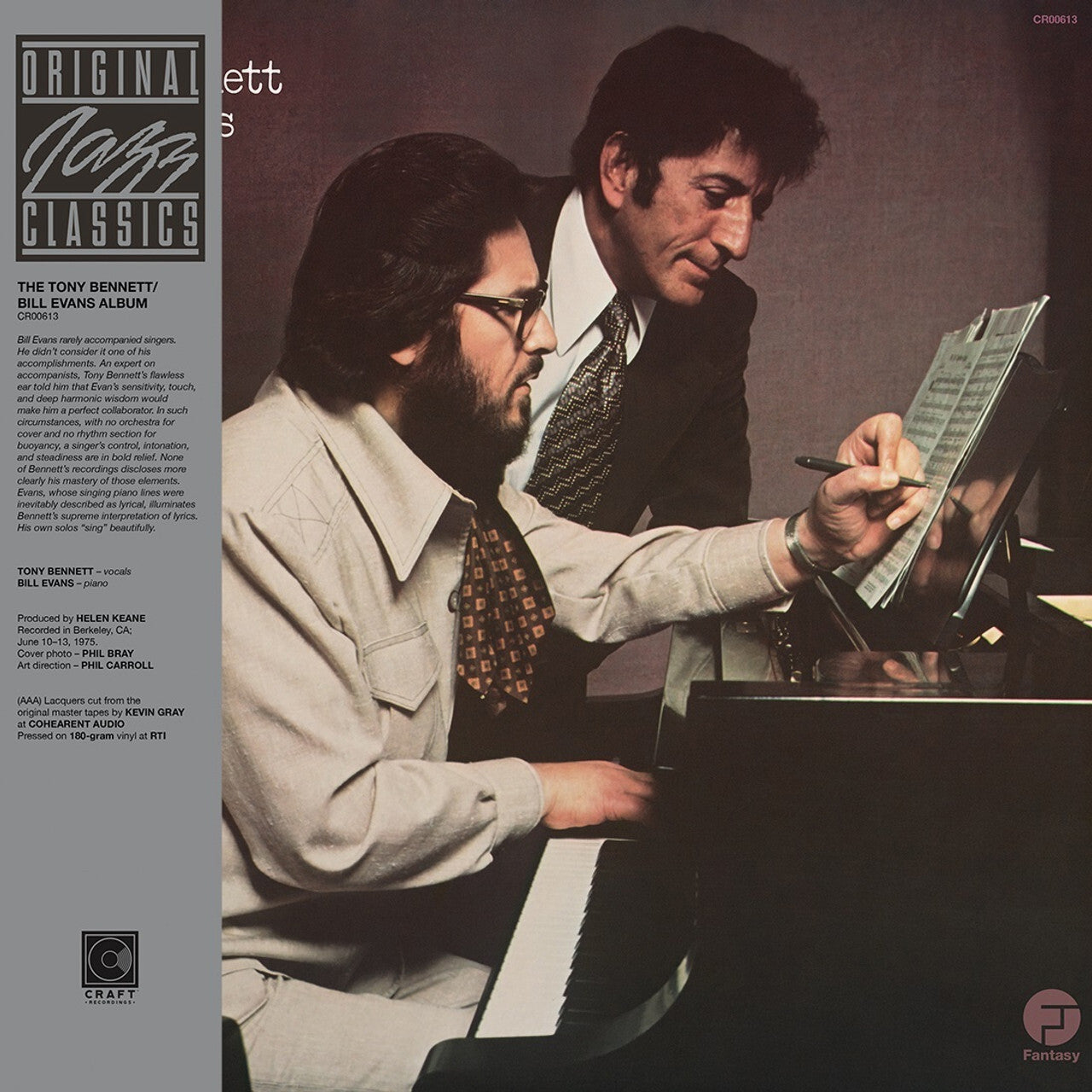 Tony Bennett & Bill Evans - The Tony Bennett / Bill Evans Album (Original Jazz Classics Reissue)