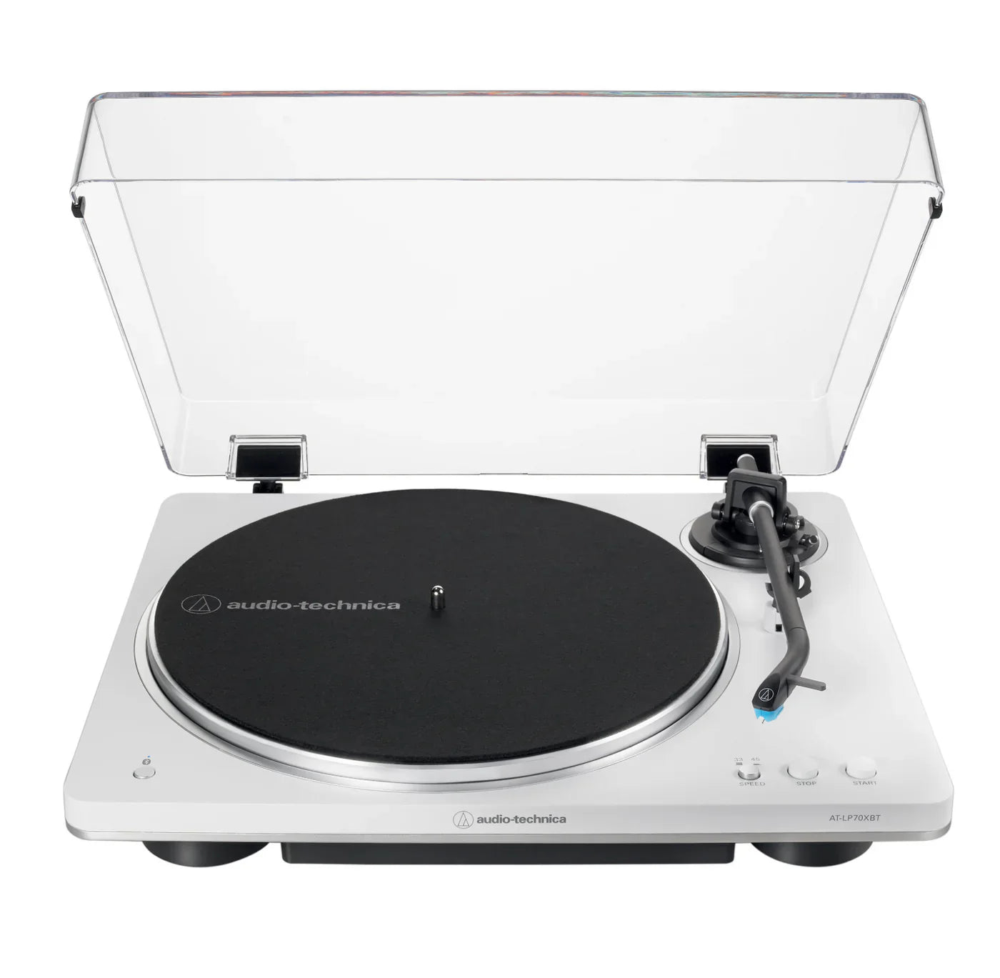 Audio Technica LP70X BT Fully Automatic Turntable w/ Bluetooth (White/Silver)
