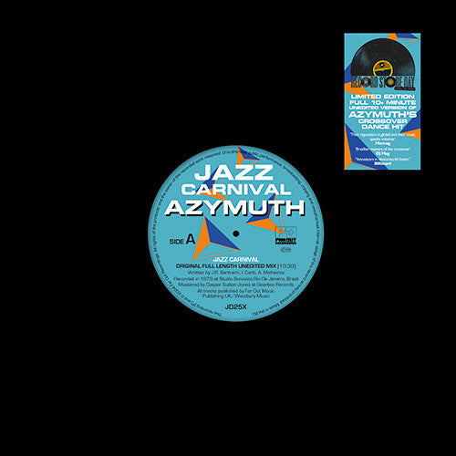 Azymuth - Jazz Carnival (Original Full Length Unedited Mix RSD 2024)