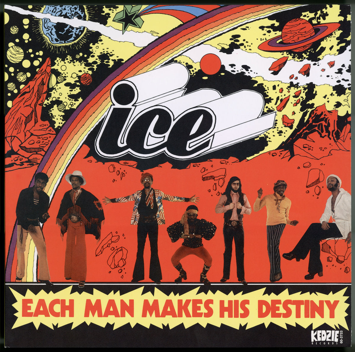 Ice, Lafayette Afro-Rock Band - Each Man Makes His Destiny
