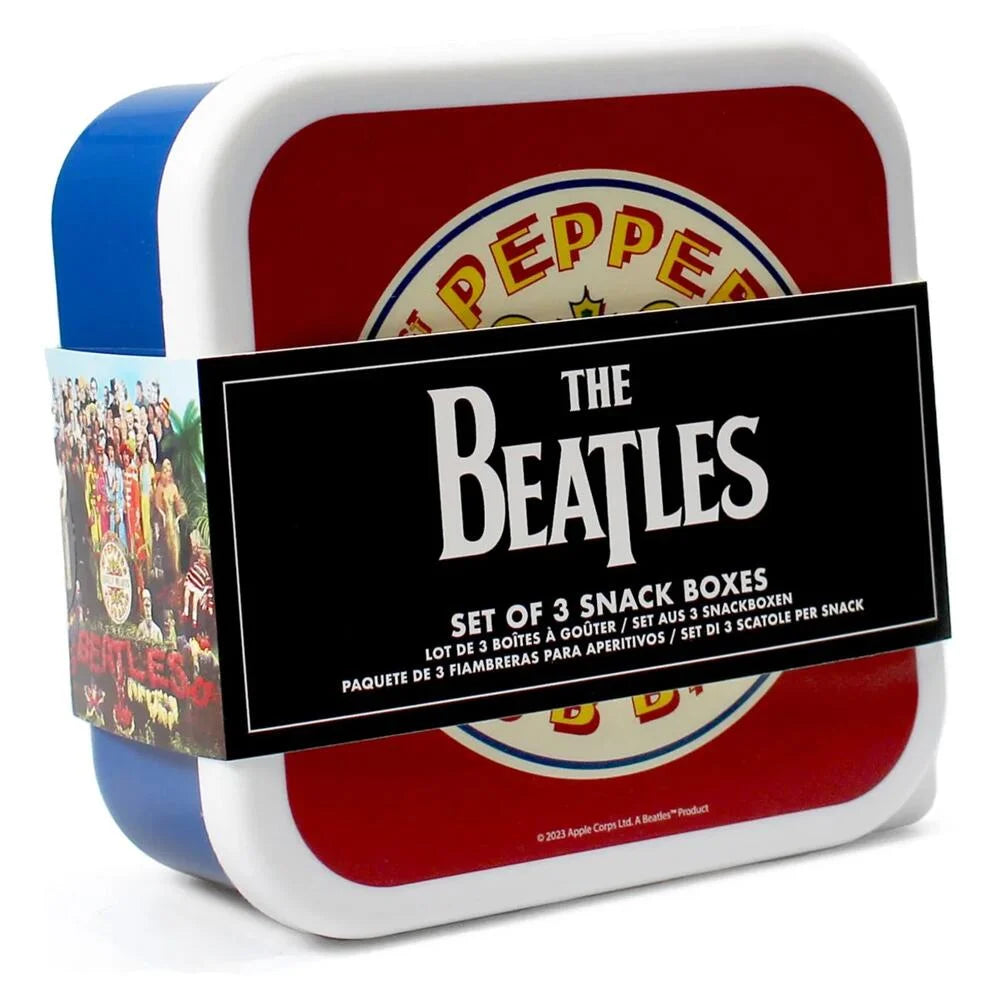 Snack Boxes Set Of 3 - The Beatles (Sgt. Pepper)