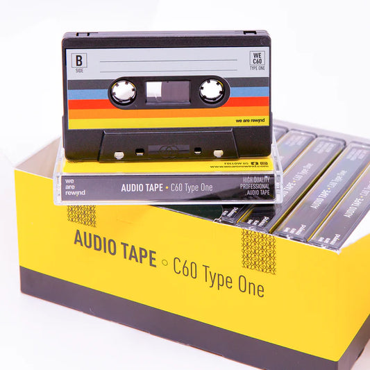 we are rewind WE-C60 Audio tape Type 1 (Single Tape)