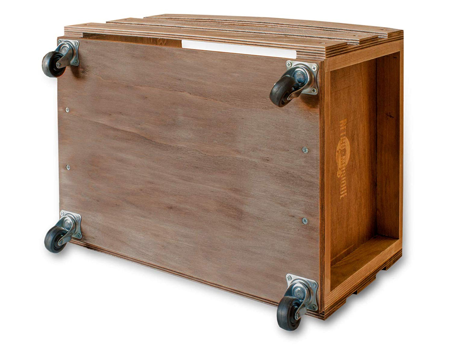 Retro Musique 12" LP Wooden Crate For Storage