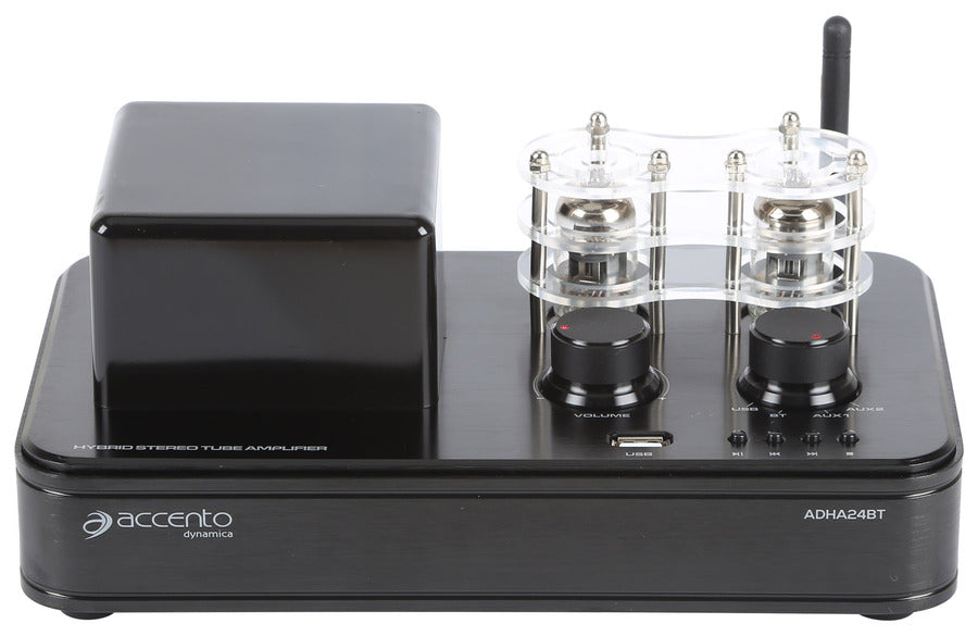 Accento Dynamica ADHA24BT Hybrid Tube Bluetooth Amp