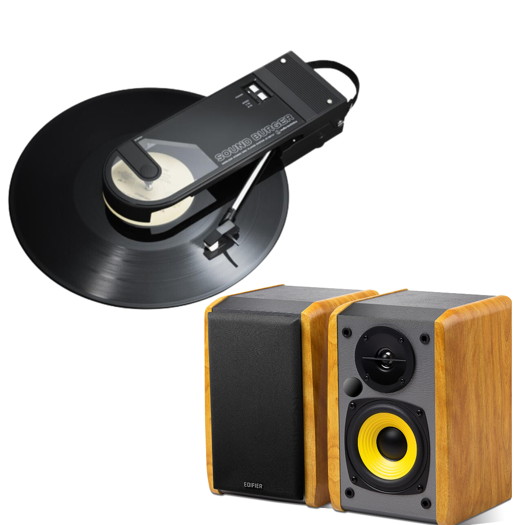 Audio-Technica Sound Burger & Edifier 1010BT Speakers