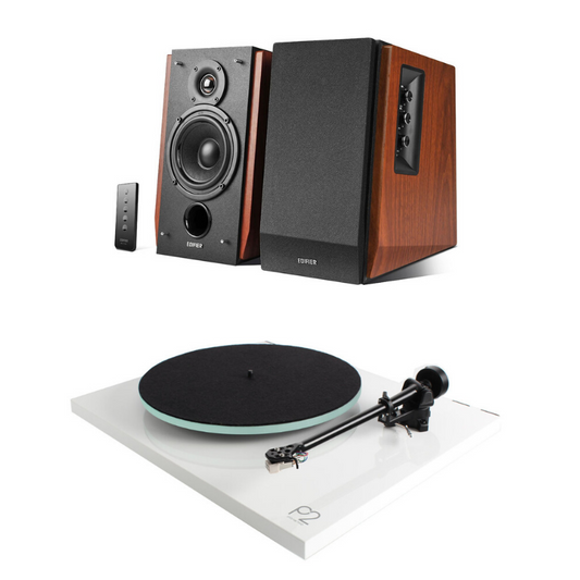 Rega Planar 2 & Edifier R1700BT + pre amp  PACKAGE DEAL