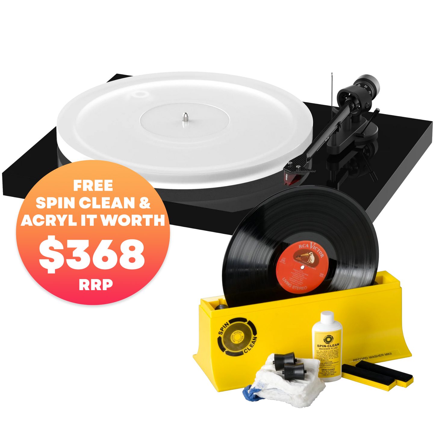 Pro-Ject Debut Carbon Evo Turntable w/ Ortofon 2mRed Cartridge (BLACK FRIDAY SALE ON SELECT COLOURS)