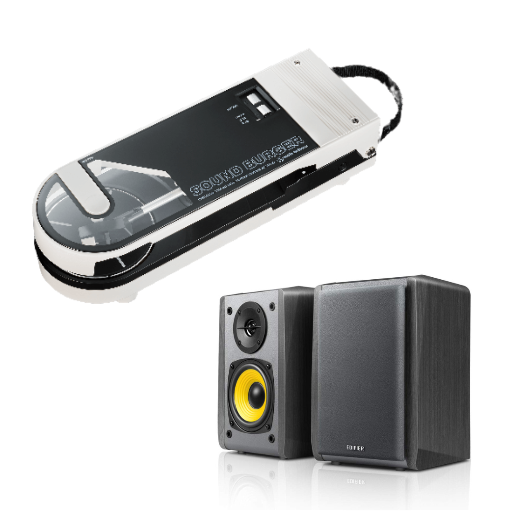 Audio-Technica Sound Burger & Edifier 1010BT Speakers