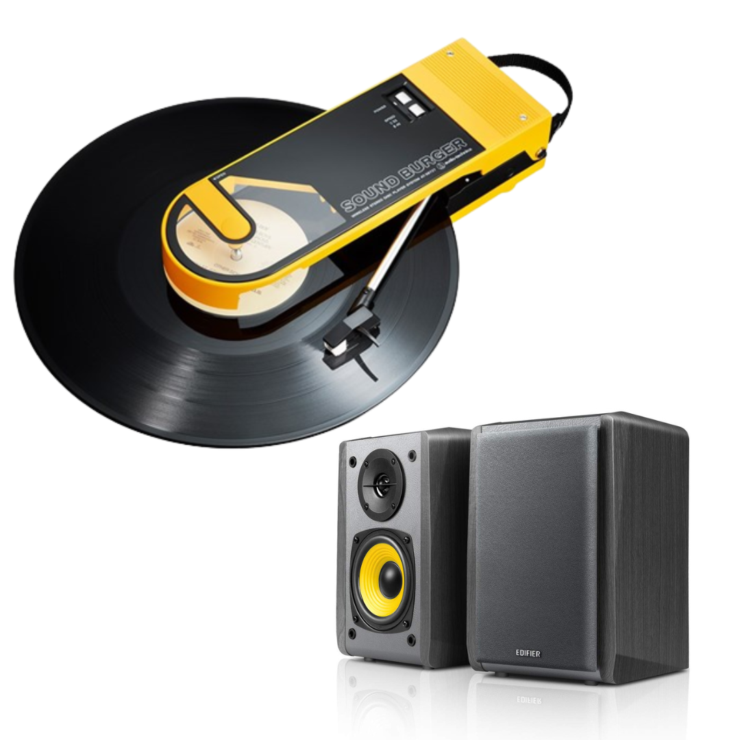 Audio-Technica Sound Burger & Edifier 1010BT Speakers