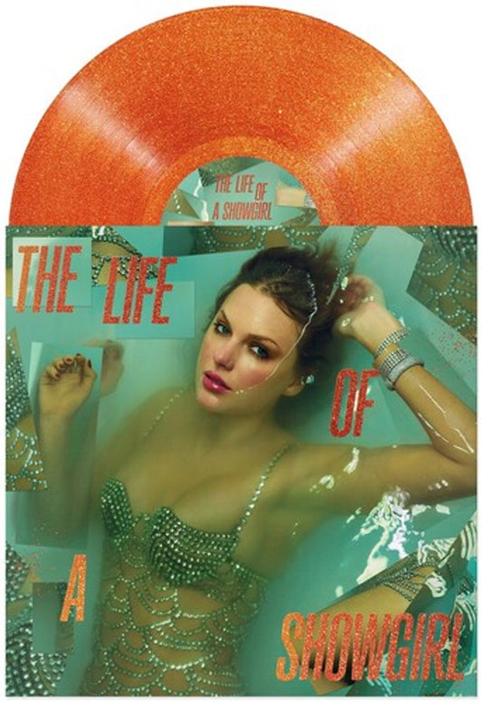 Taylor Swift – The Life Of A Showgirl (Vinyl, LP, Album, Sweat And Vanilla Perfume Edition, Portofino Orange Glitter) (PRE-ORDER)