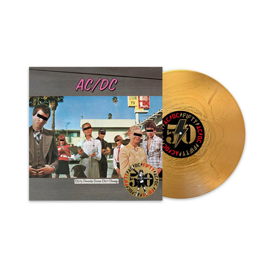 AC/DC -  Dirty Deeds Done Dirt Cheap (GOLD VINYL SERIES)