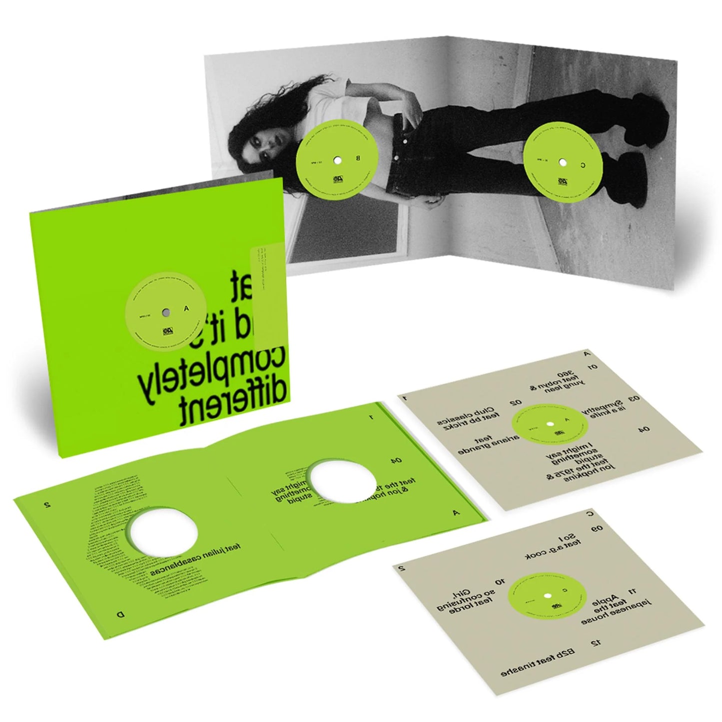 Charli XCX - Brat and it's completely different but also still brat (Green Vinyl)