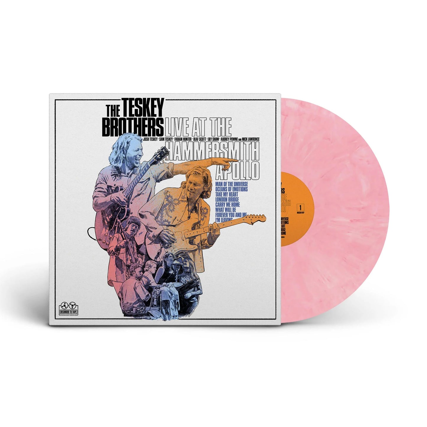 The Teskey Brothers - Live At Hammersmith Apollo (Pink LP)
