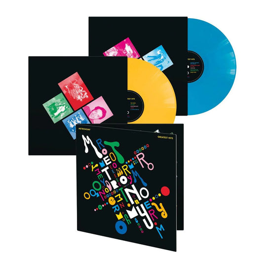 Metronomy - Greatest Hits (Yellow and Blue Coloured Vinyl 2LP)
