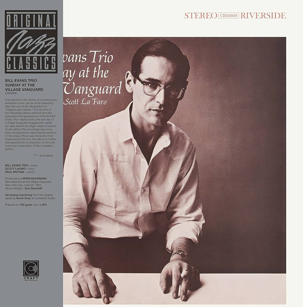 Bill Evans -  Sunday At The Village Vanguard (Original Jazz Classics Series)