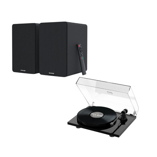 Pro-Ject E1 Turntable & Silcron SLR05 Speakers Package Deal