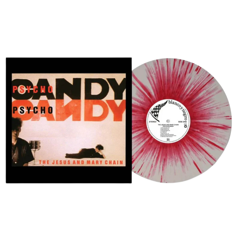 The Jesus And Mary Chain - Psychocandy (40th Anniversary Remaster, Red White Splatter Vinyl)