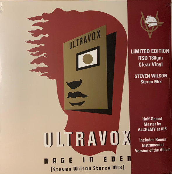 Ultravox - Rage In Eden (Steven Wilson Stereo Mix RSD Clear Vinyl)
