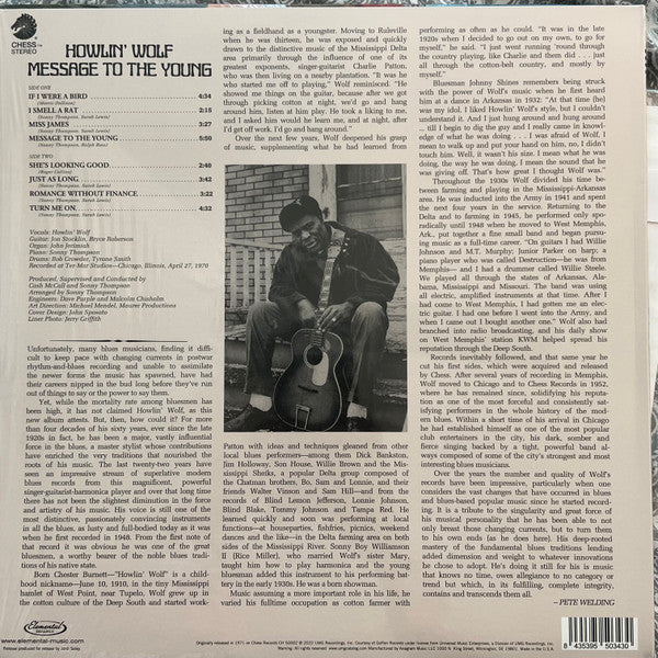 Howlin' Wolf - Message To The Young