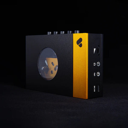 We Are Rewind Cassette Player : Amy (Black & Yellow)