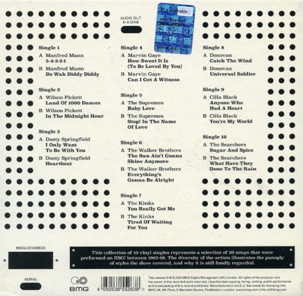 Various - RS GO Ready Steady Go The Weekend Starts Here (10x7" Boxset)