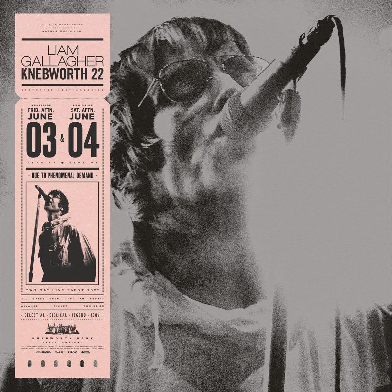 Liam Gallagher - Knebworth 22 (2LP Black Vinyl)