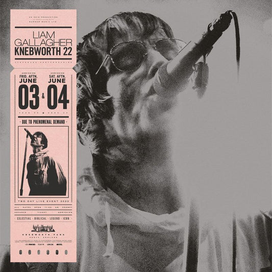 Liam Gallagher - Knebworth 22 (2LP Black Vinyl)