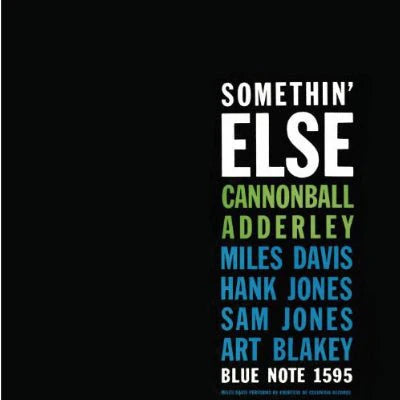 Cannonball Adderley - Somethin' Else (Blue Vinyl)