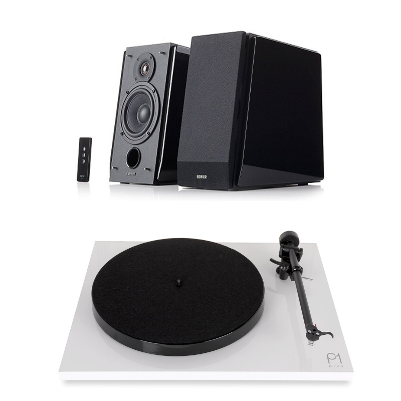 Rega Planar 1 & Edifier R1700BT + pre-amp  PACKAGE DEAL