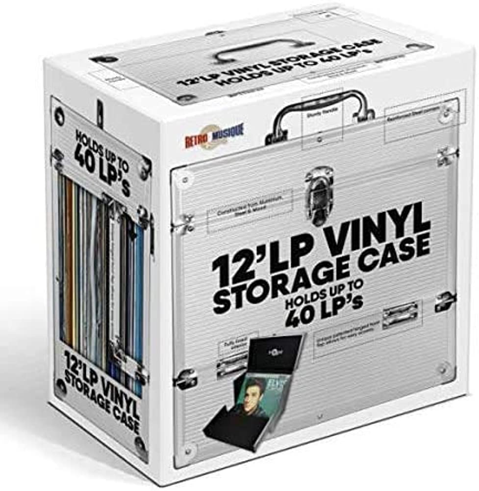 12" LP Vinyl Storage Case