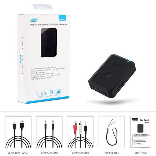 August Bluetooth Transmitter/Receiver