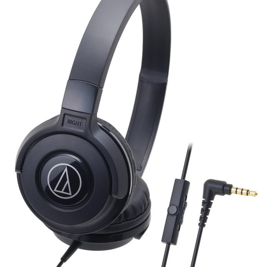 Audio-Technica ATH-S100iS Portable Street DJ Style Headphones