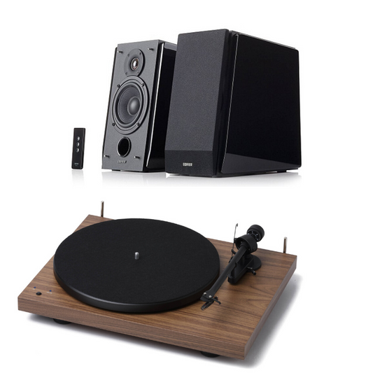 Pro-Ject Debut Recordmaster & Edifier R1700BT Package Deal