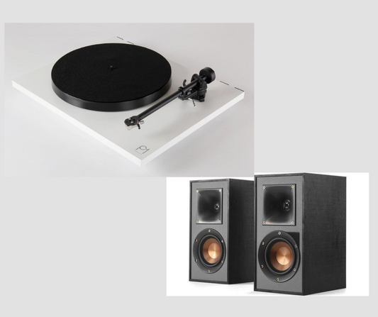 Rega Planar 1 + Klipsch R41PM Speakers Package Deal