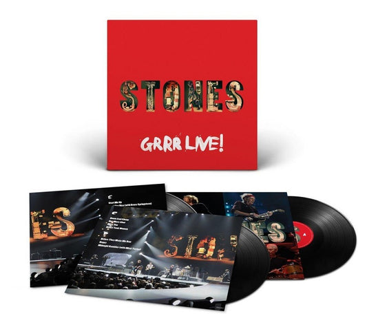 The Rolling Stones - GRRR LIVE! (3LP BLACK LTD EDN)