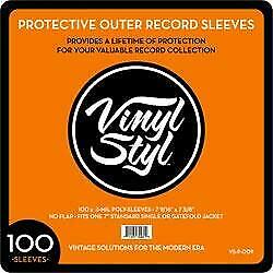 Vinyl Styl Protective Outer Record Sleeves 12"
